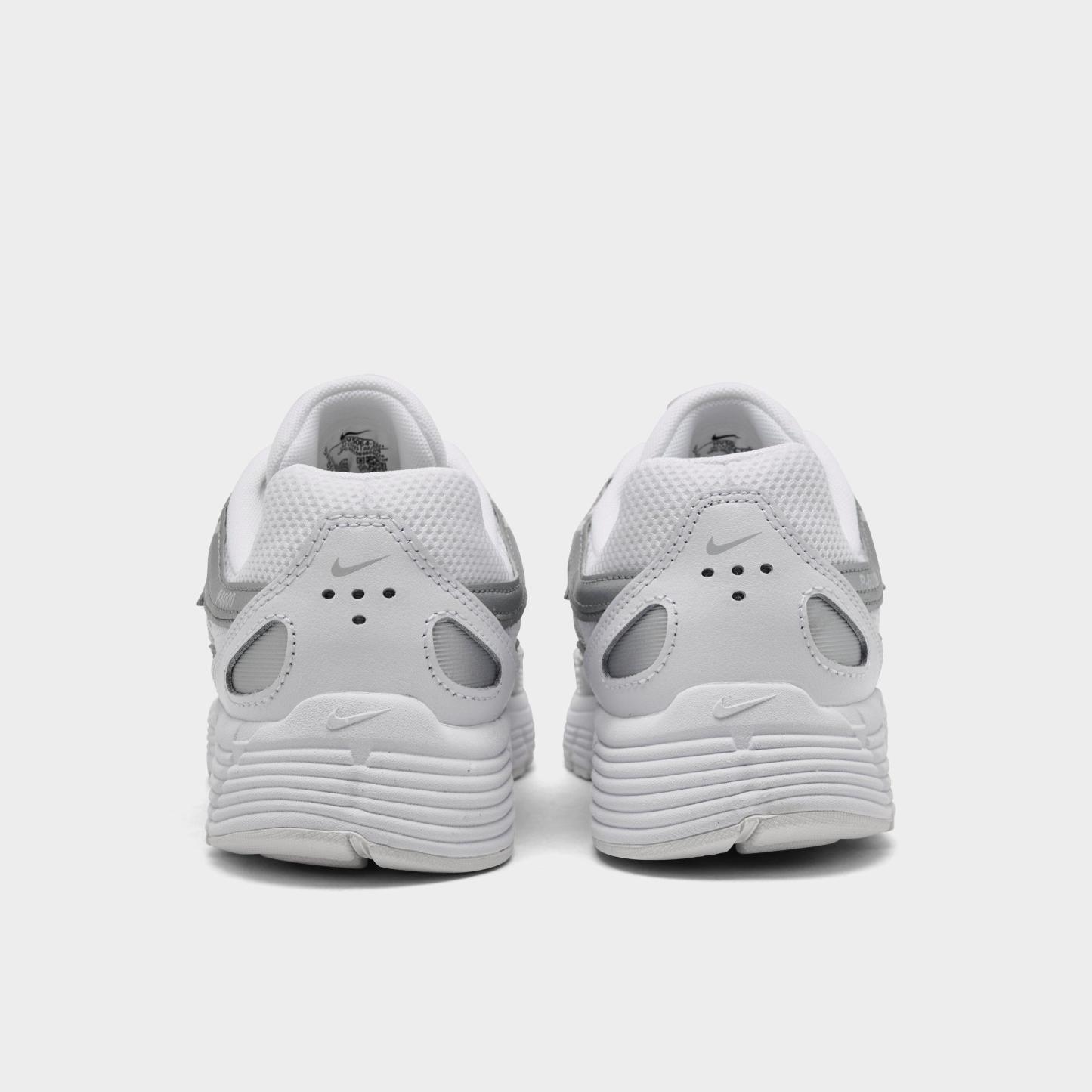 Big Kids' Nithtke P-6000 Casual Shoes - White/Photon Dust - Back view