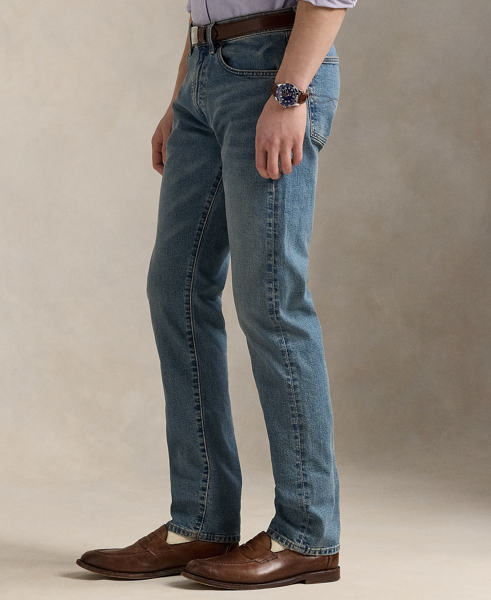 Polo Ralph Lauren Men's Varick Slim Straight Jeans - Blue