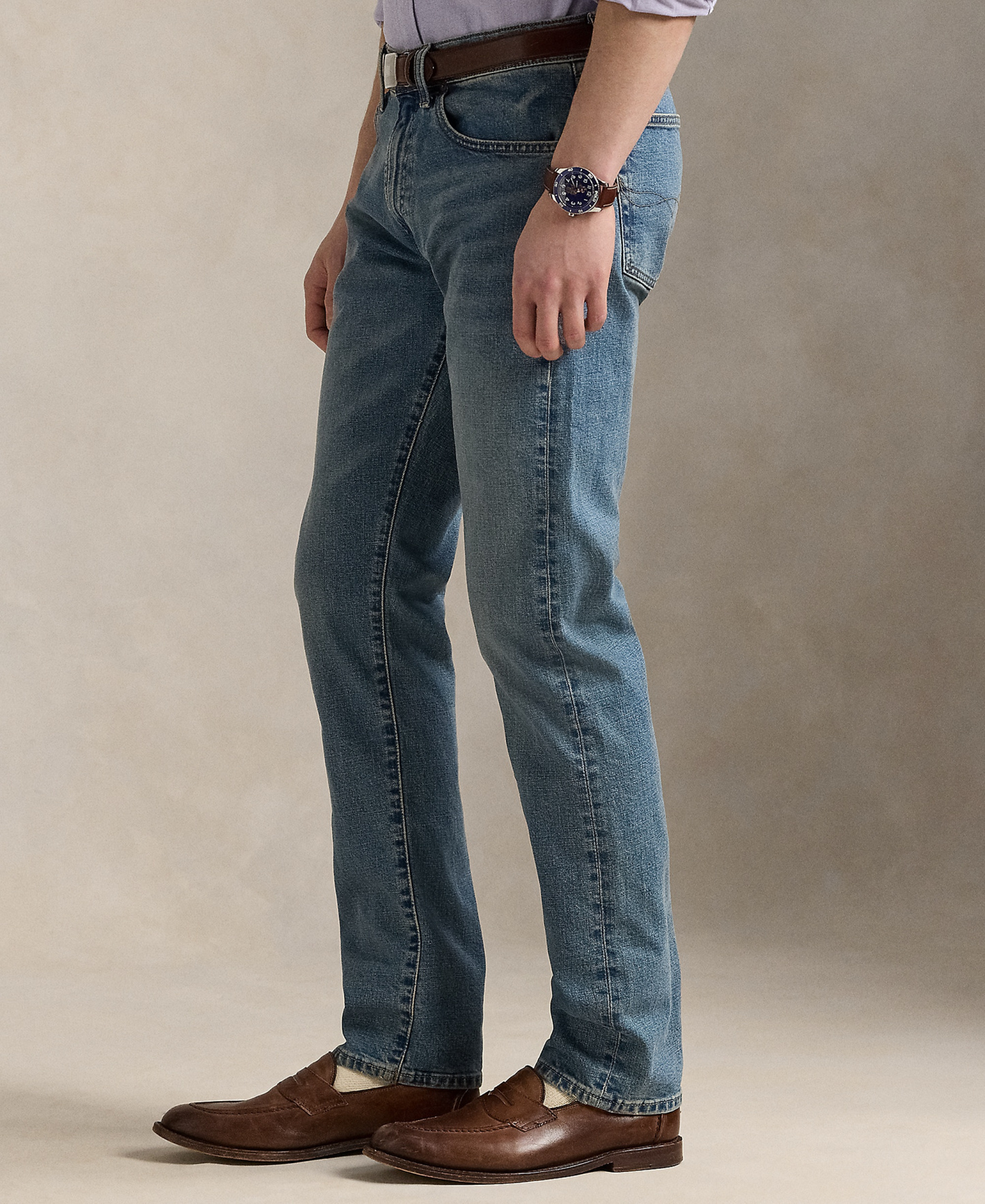 Polo Ralph Lauren Men's Varick Slim Straight Jeans - Blue