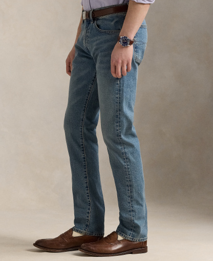Polo Ralph Lauren Men's Varick Slim Straight Jeans - Blue