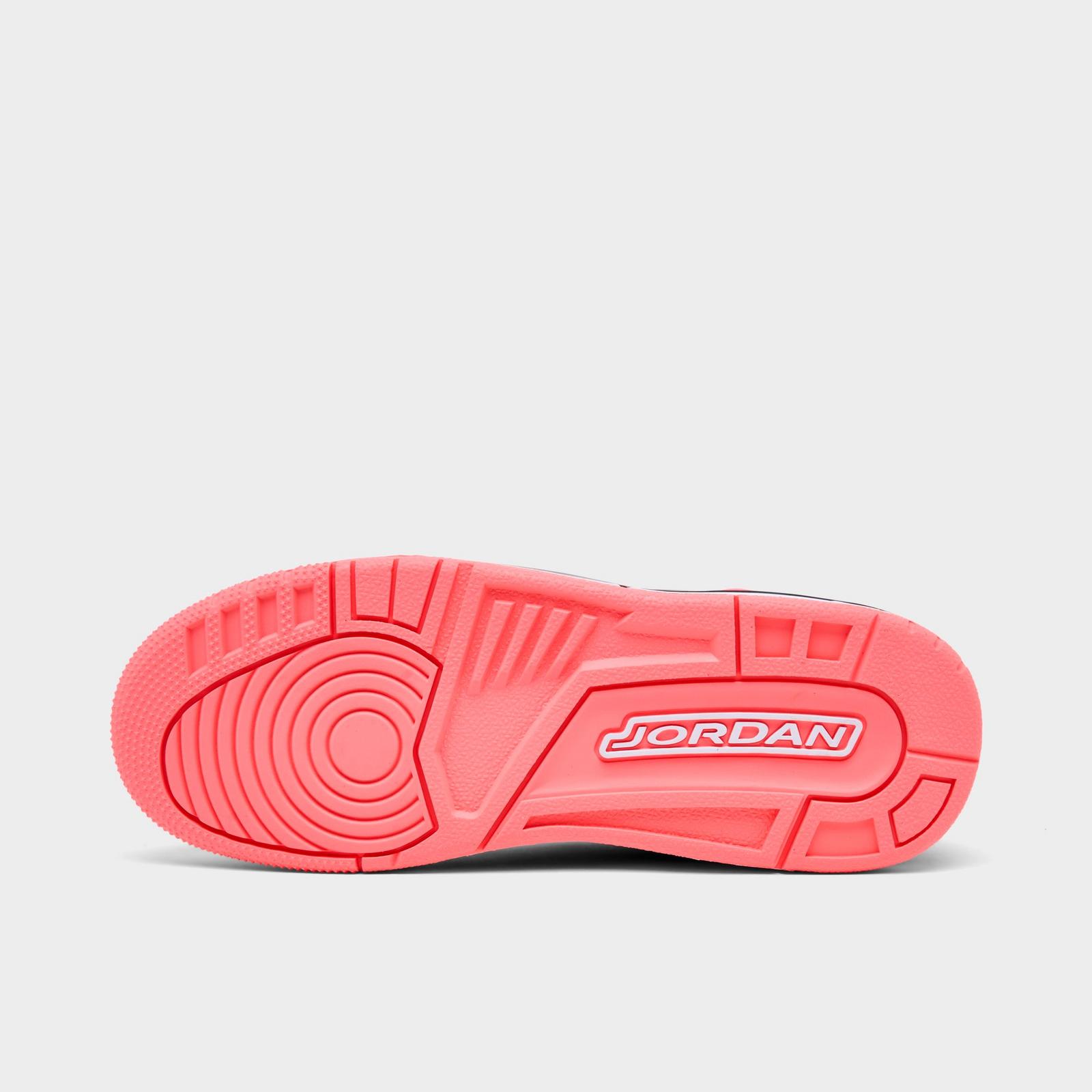 Girls' Big Kids' Jordan Spizike Low Casual Shoes - Pink Gaze/White/Black/Pink Gaze - view 6