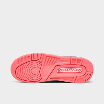 Girls' Big Kids' Jordan Spizike Low Casual Shoes - Pink Gaze/White/Black/Pink Gaze - view 6