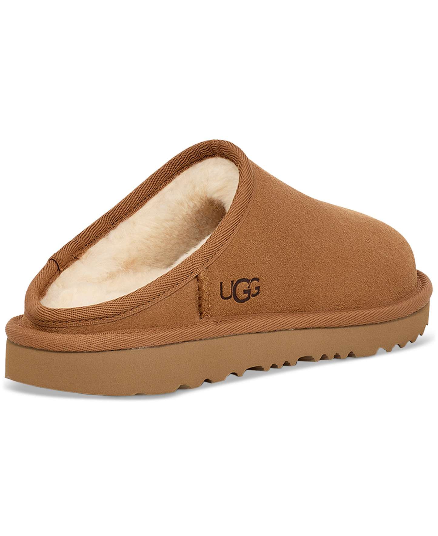 UGG® Kids Classic Slip-On Clogs - Chestnut