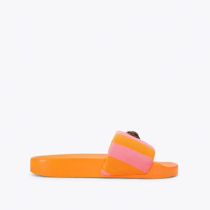 Kurt Geiger London Kurt's Cabana Meena Eagle Slide - Pink