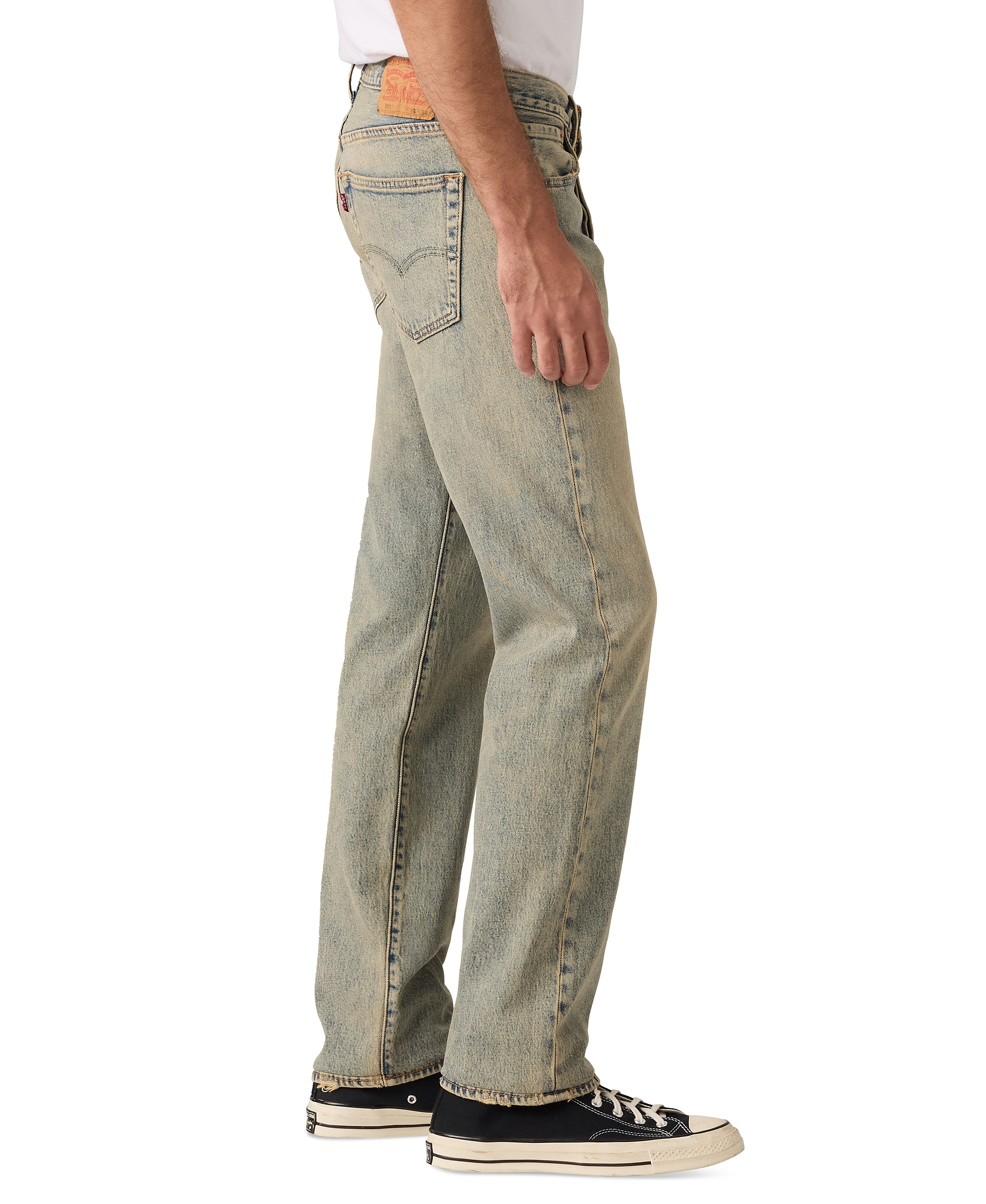 Levi's Men's 501™ Regular-Fit Button Fly Non-Stretch Jeans - Along the Coast