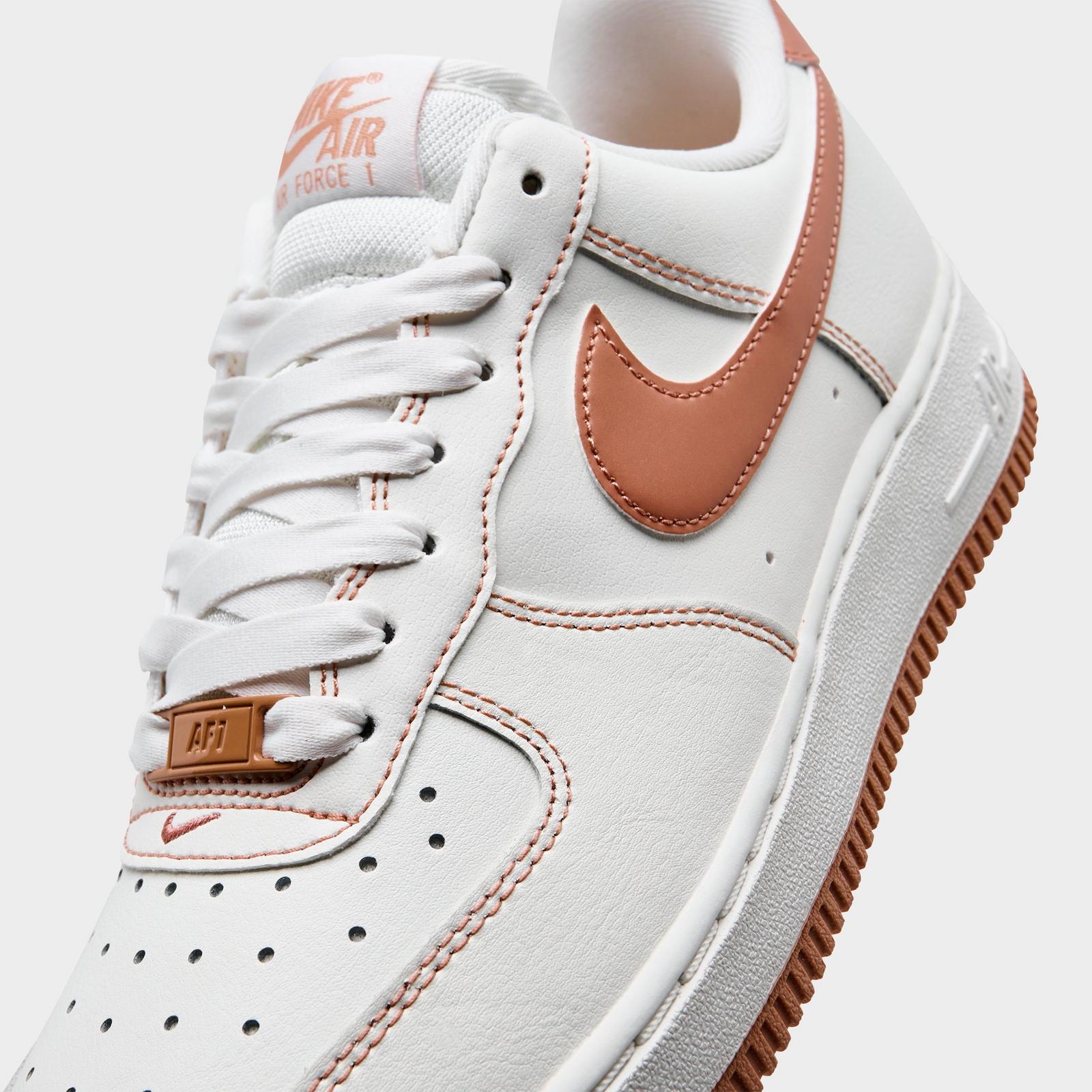Women's Nike Air Force 1 '07 Casual Shoes - Sail/Rose Gold