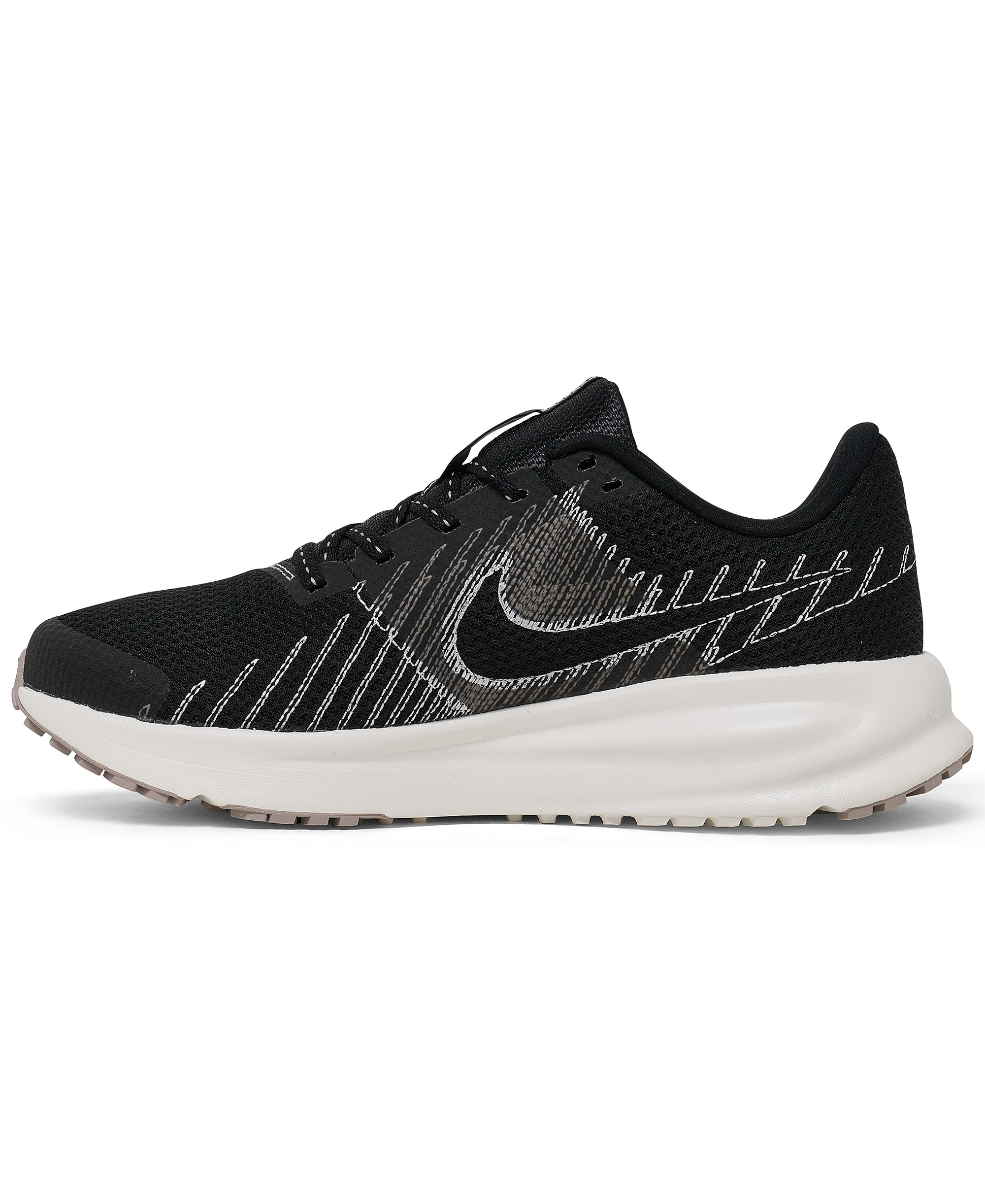 Nike Women's Run Defy Running Sneakers from Finish Line - Black, Rose Gold