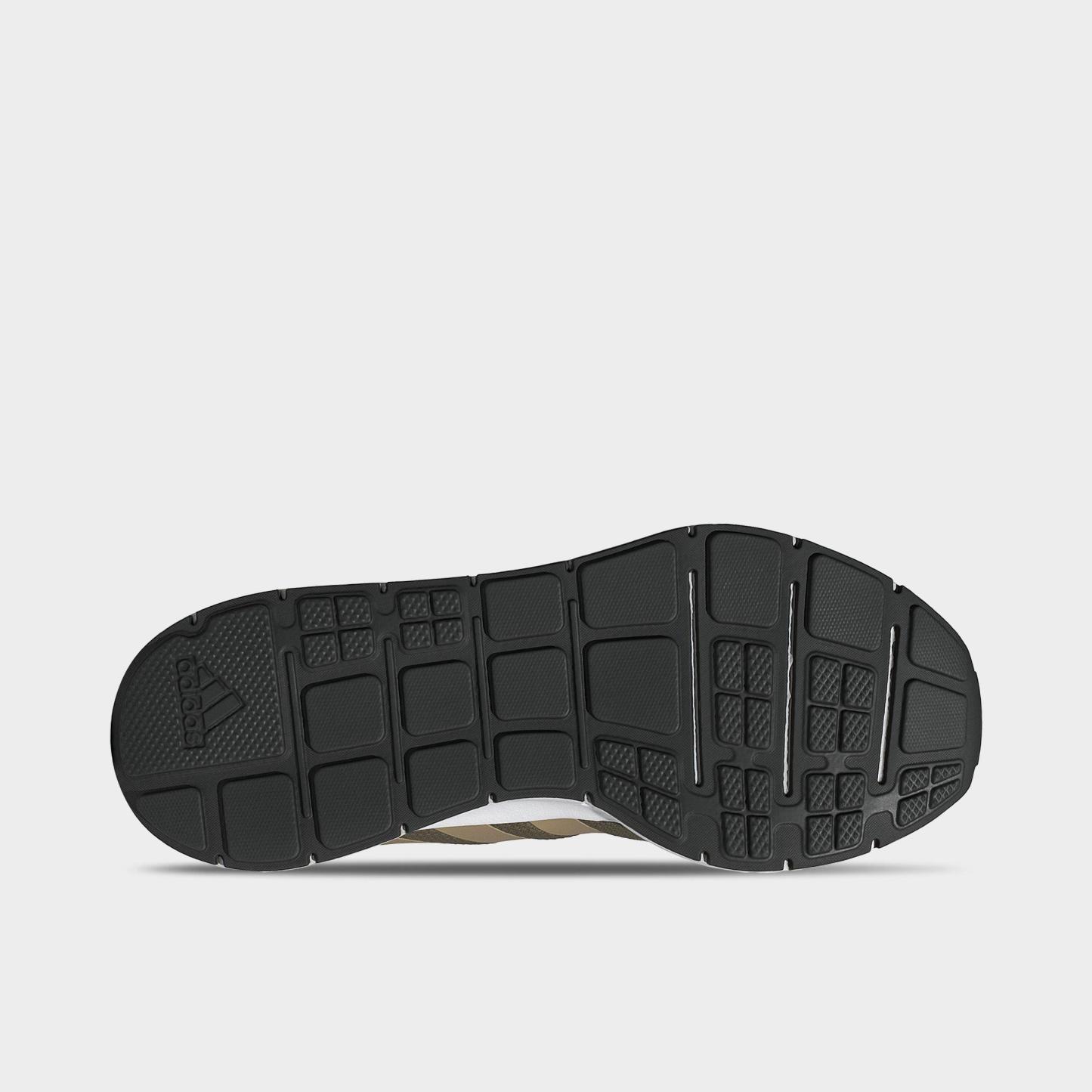 Men's adidas Originals Swift Run 1.0 Casual Shoes - Olive Strata/Blanch Cargo/White - Bottom view