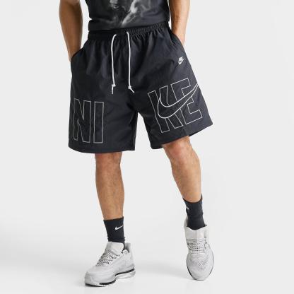 Men's Nithtke Sportswear Club Gel Block Sport Shorts - Black/Pure Platinum