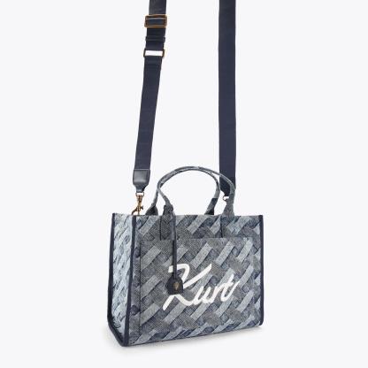 Kurt Geiger London Kurt Tote Bag - Blue - view 3