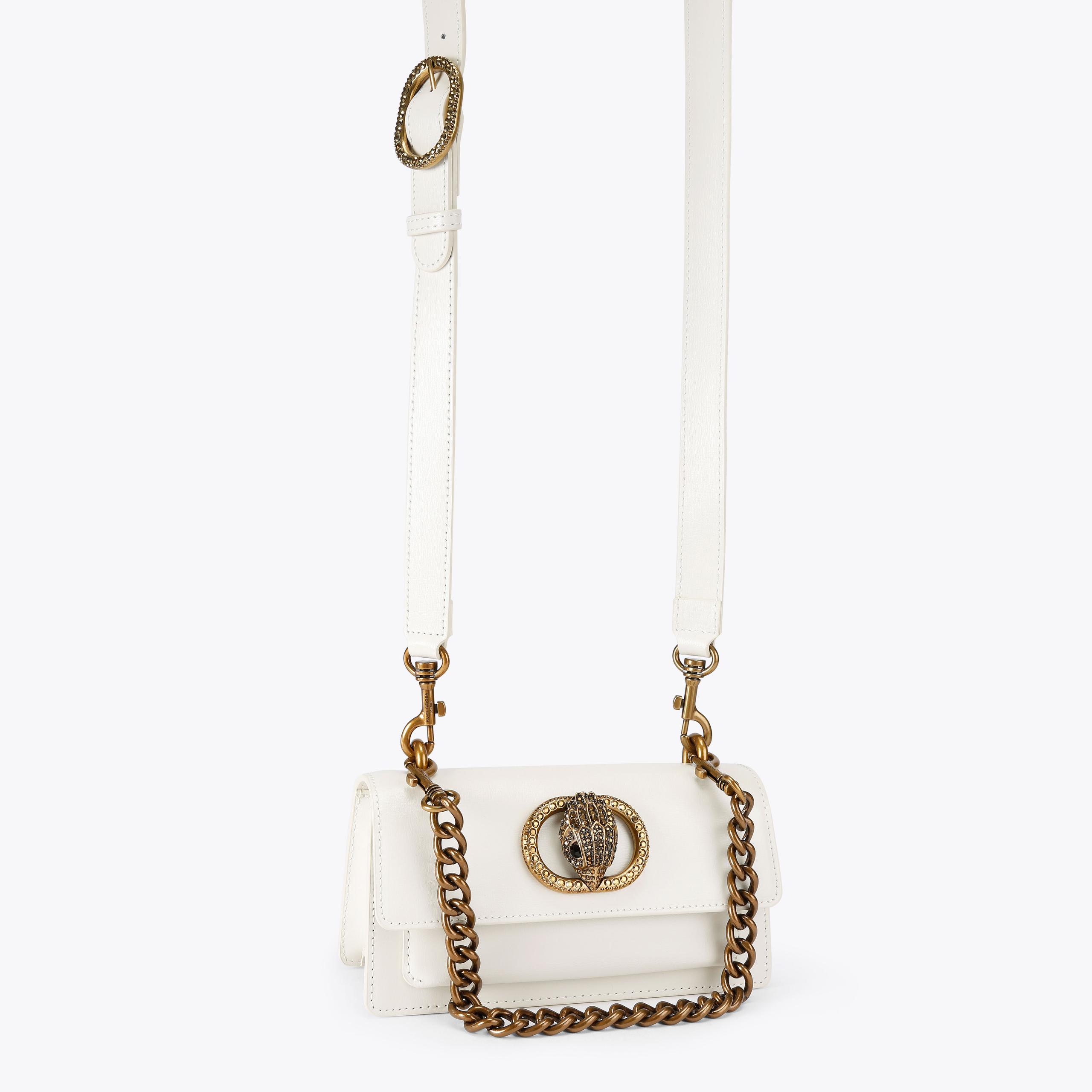 Kurt Geiger London Small Chelsea East West Bag - White - view 3