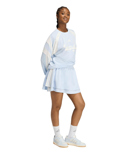 adidas Women's House of Tiro Pull-On Skirt - Crystal Sky
