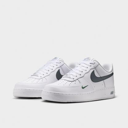 Men's Nithtke Air Force 1 '07 Casual Shoes - Part 1 - White/Fir/Cool Grey - Both shoes facing left