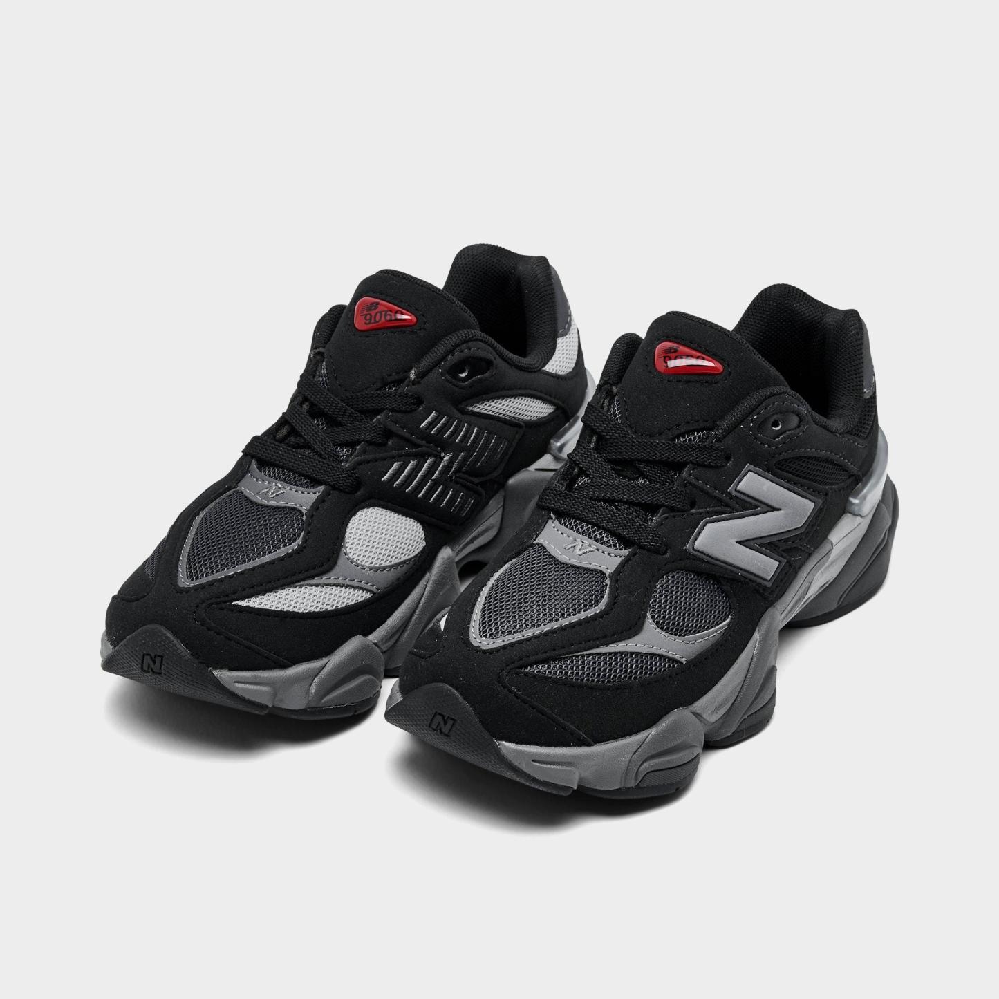 Little Kids' New Balance 9060 Casual Shoes - Black/Castlerock - view 2
