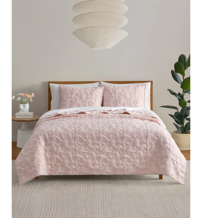 UGG® Botanic Lightweight 3-Piece Quilt Sets - Snow Birch