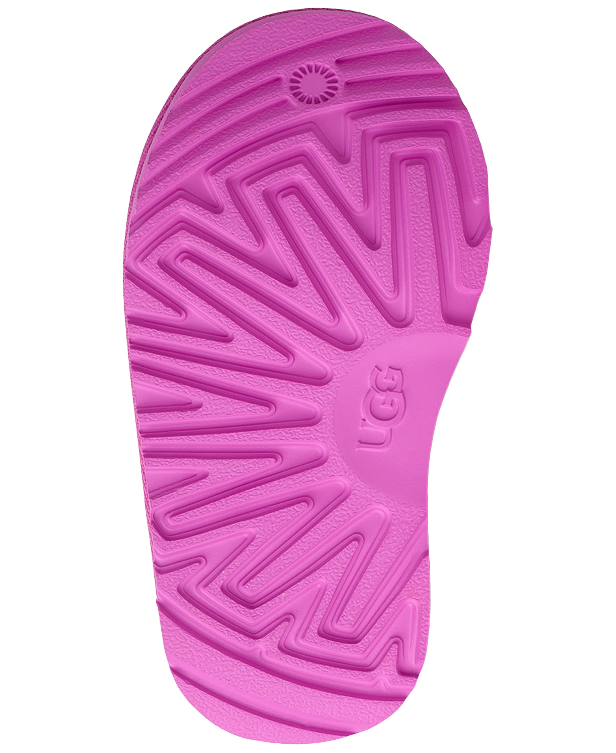 UGG® Toddler Classic Ultra Mini Round Toe Booties - Bright Fuchsia