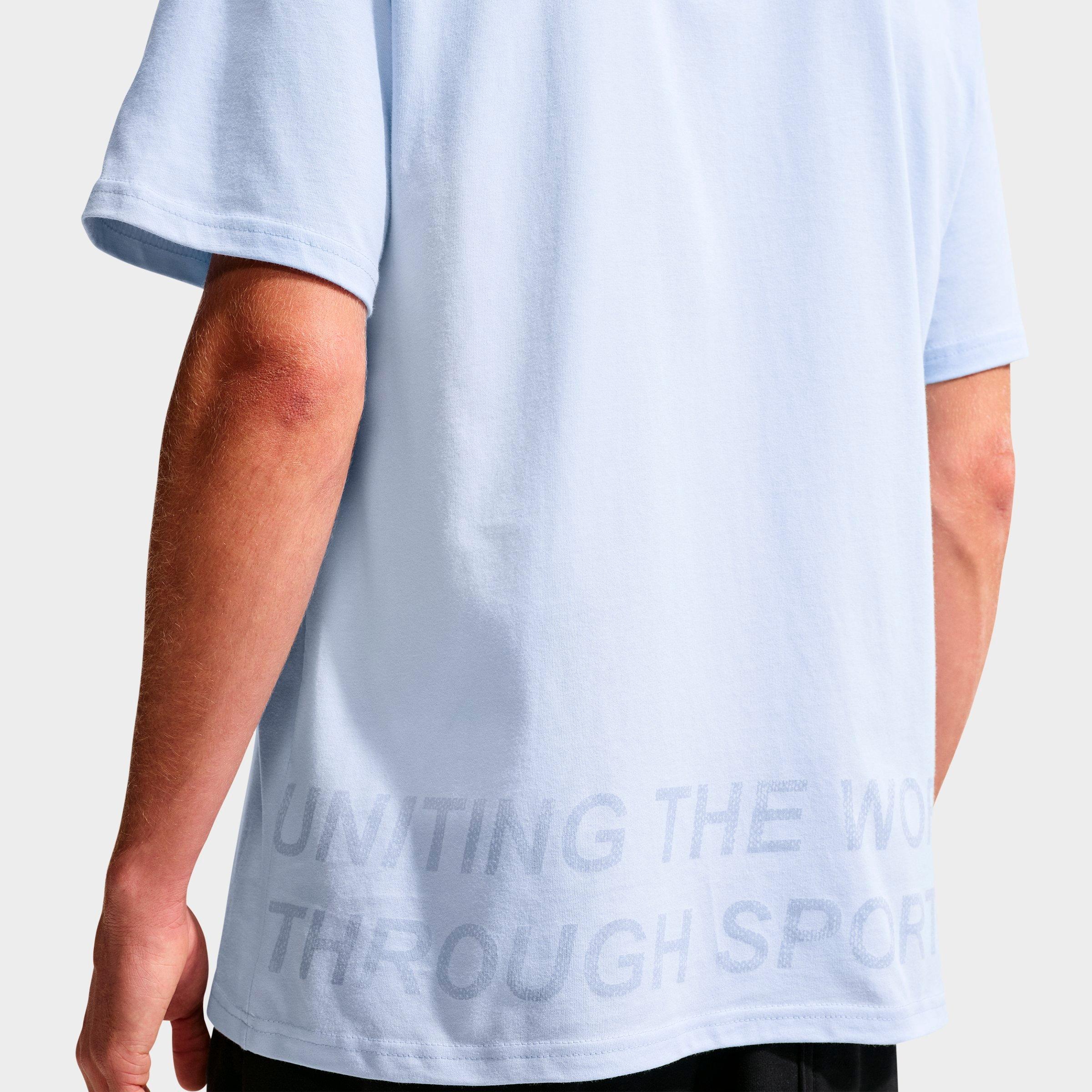 Men's Nithtke Sportswear Uniting Through Sport T-Shirt - Hydrogen Blue