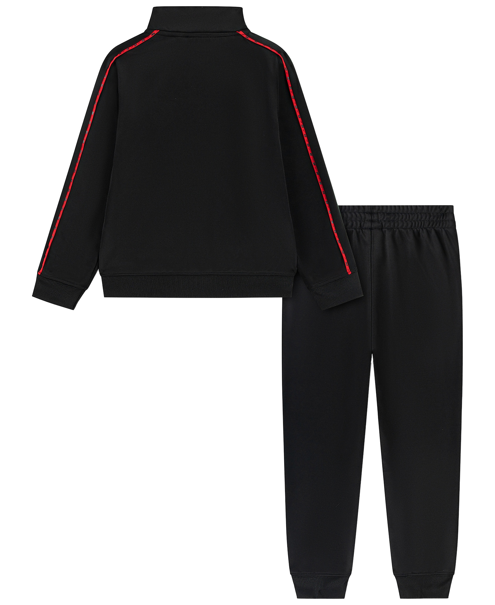 Nike Kids' 4-7 Dri-Fit Lifestyle Full-Zip Jacket and Joggers, 2-Piece Set - Black
