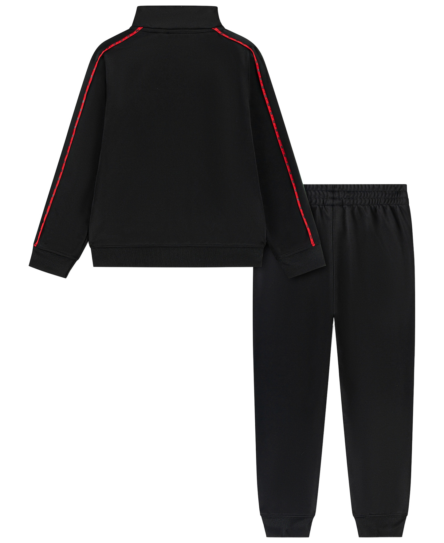 Nike Kids' 4-7 Dri-Fit Lifestyle Full-Zip Jacket and Joggers, 2-Piece Set - Black