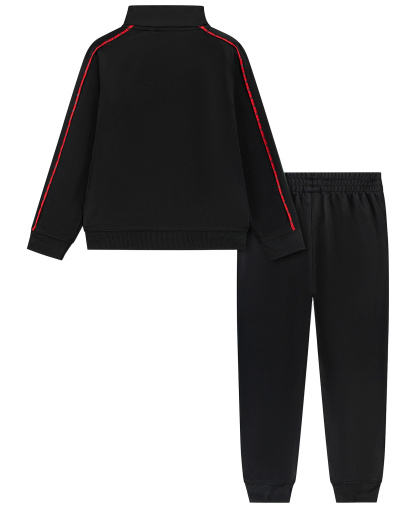 Nike Kids' 4-7 Dri-Fit Lifestyle Full-Zip Jacket and Joggers, 2-Piece Set - Black
