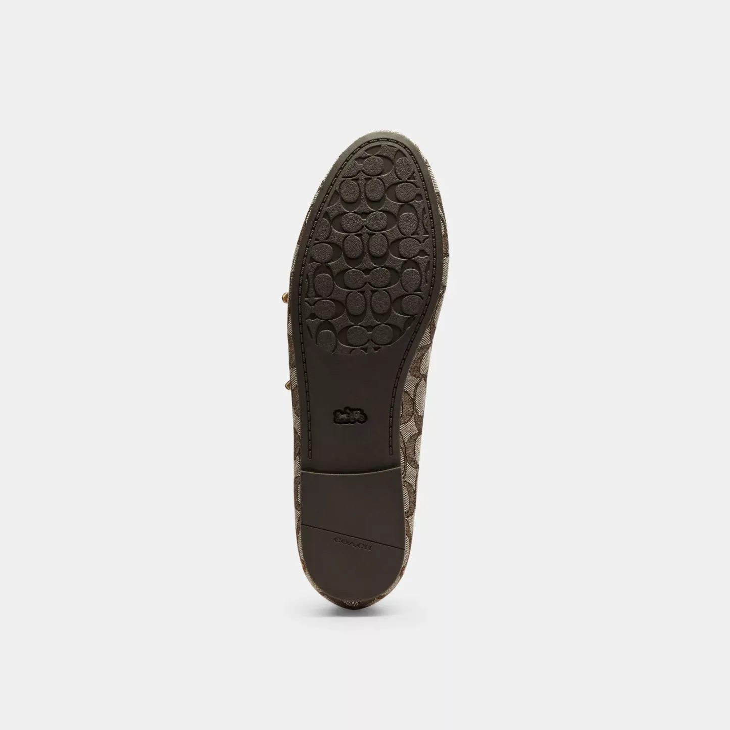 Double Buckle Mary Jane In Signature Jacquard - Oak/Maple - view 5