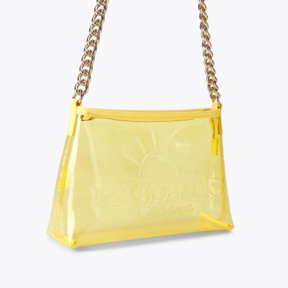 Kurt Geiger London Kurt's Cabana Small Pochette Bag - Yellow - view 3