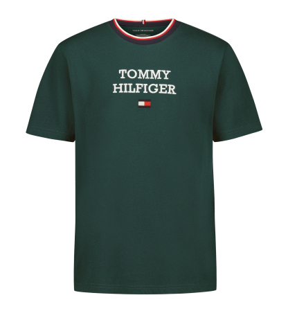 Tommy Hilfiger Boys' 8-20 Classic Lockup Short-Sleeve T-Shirts - June Bug