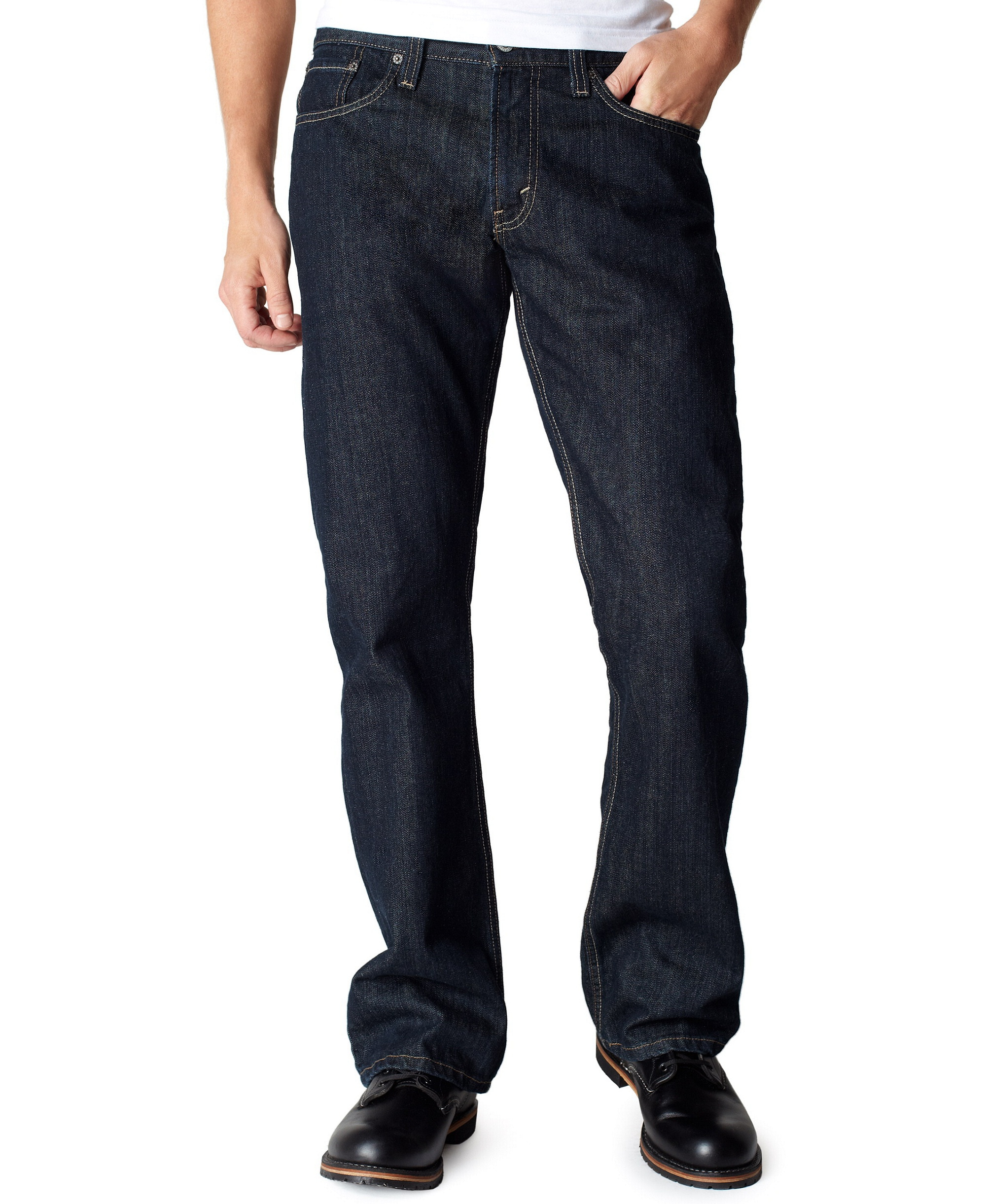Levi's Men’s 527 Slim Bootcut Fit Jeans - Tumbled Rigid