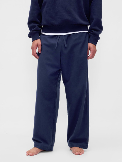 Adult Softest Flannel PJ Pants - Military blue