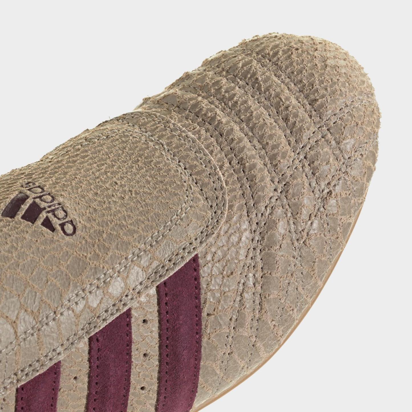 Women's adidas Originals Taekwondo Croc Casual Shoes - Trace Khaki/Maroon/Gum - view 3