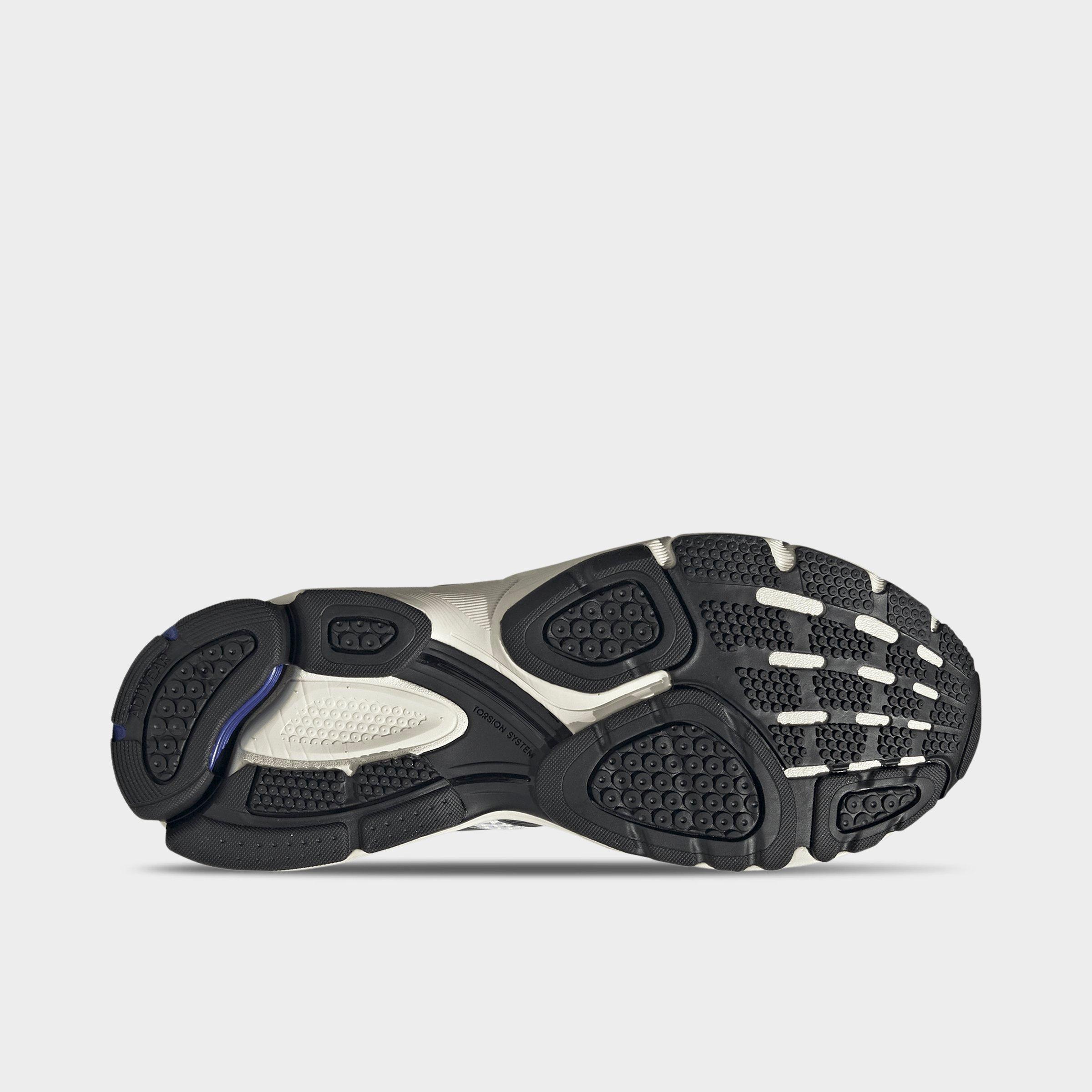 Men's adidas Spiritain 2000 Casual Shoes - Part 1 - Cloud White/Iron Metallic/Semi Lucid Blue - Bottom view