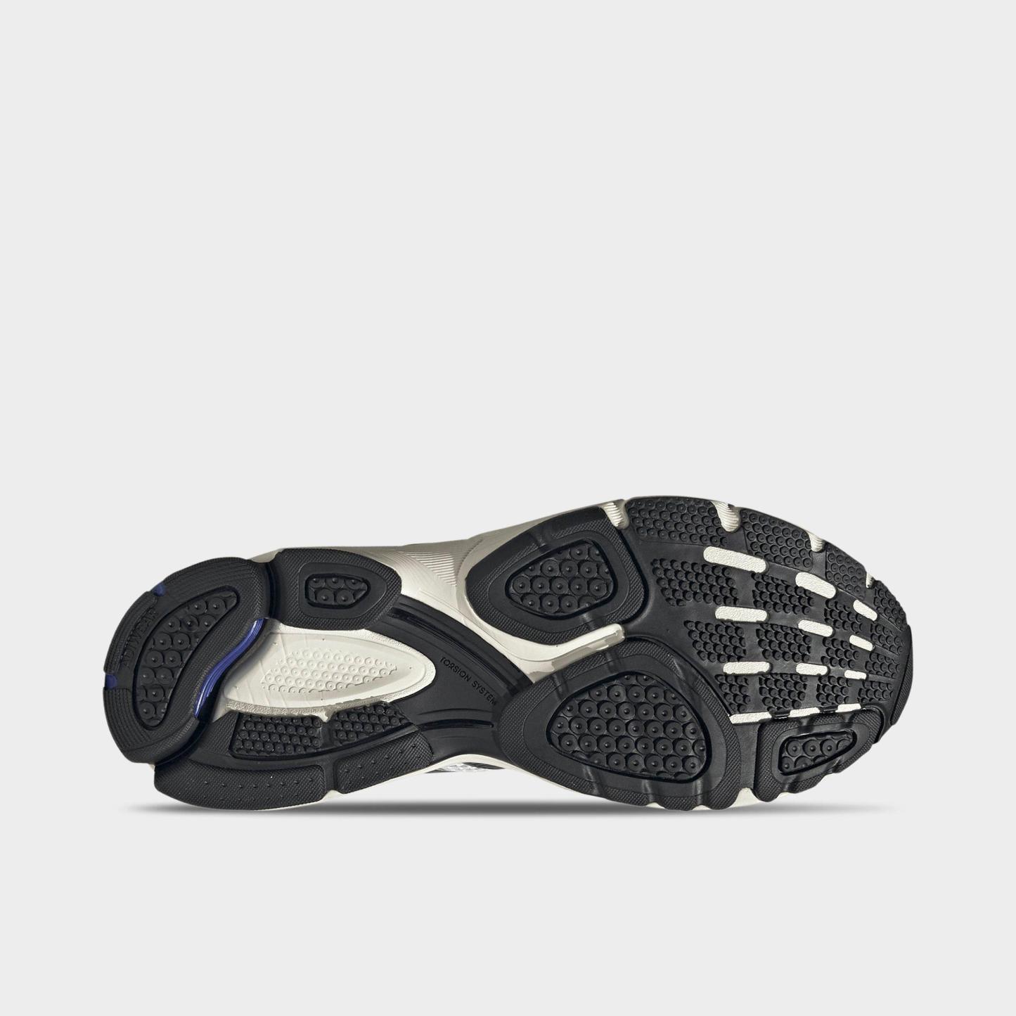 Men's adidas Spiritain 2000 Casual Shoes - Part 1 - Cloud White/Iron Metallic/Semi Lucid Blue - Bottom view
