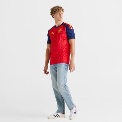 Men's adidas Spain 2026 Home Replica Soccer Jersey - Vivid Red - view 2