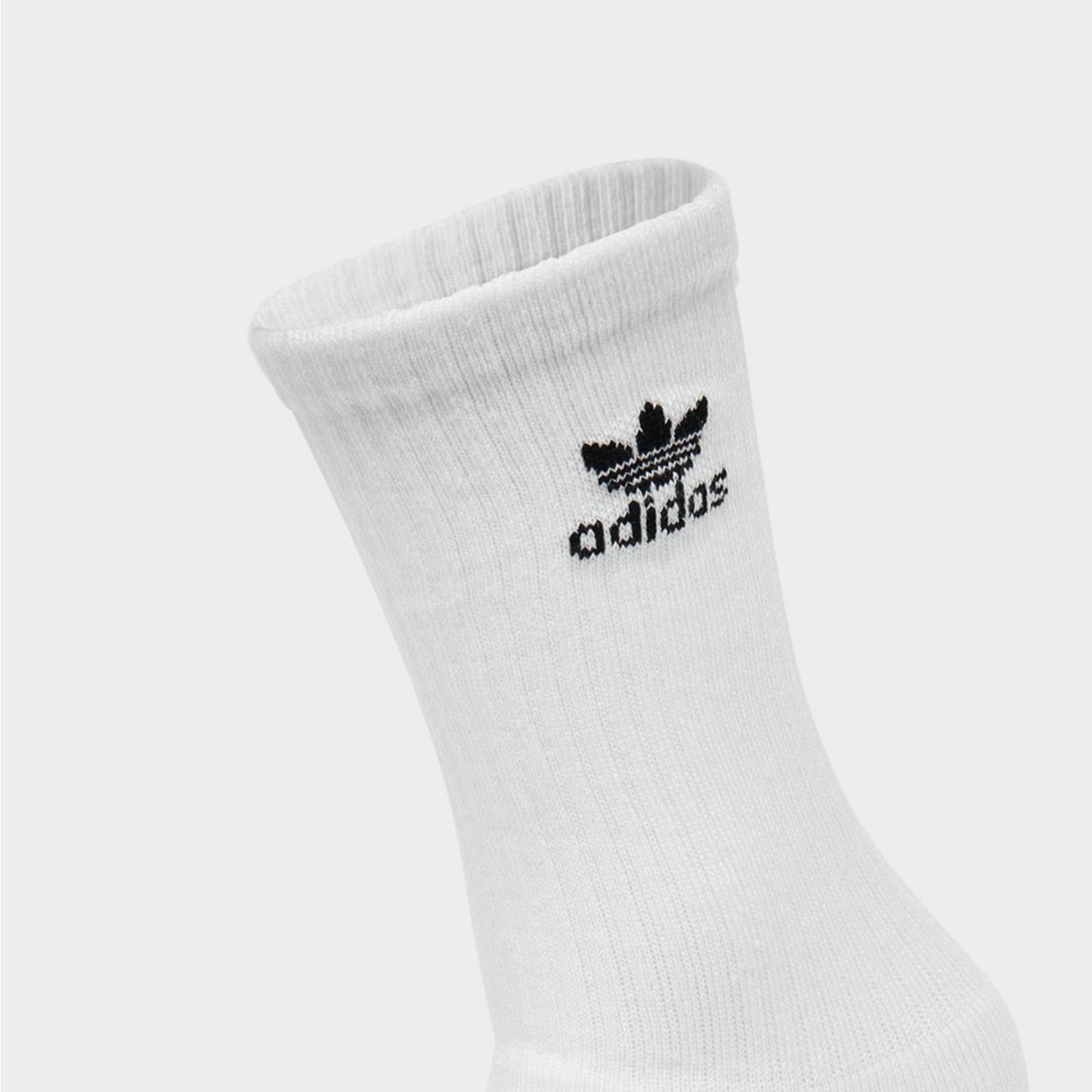 adidas Originals Trefoil 2.0 Crew Socks (6-Pack) - White - view 5