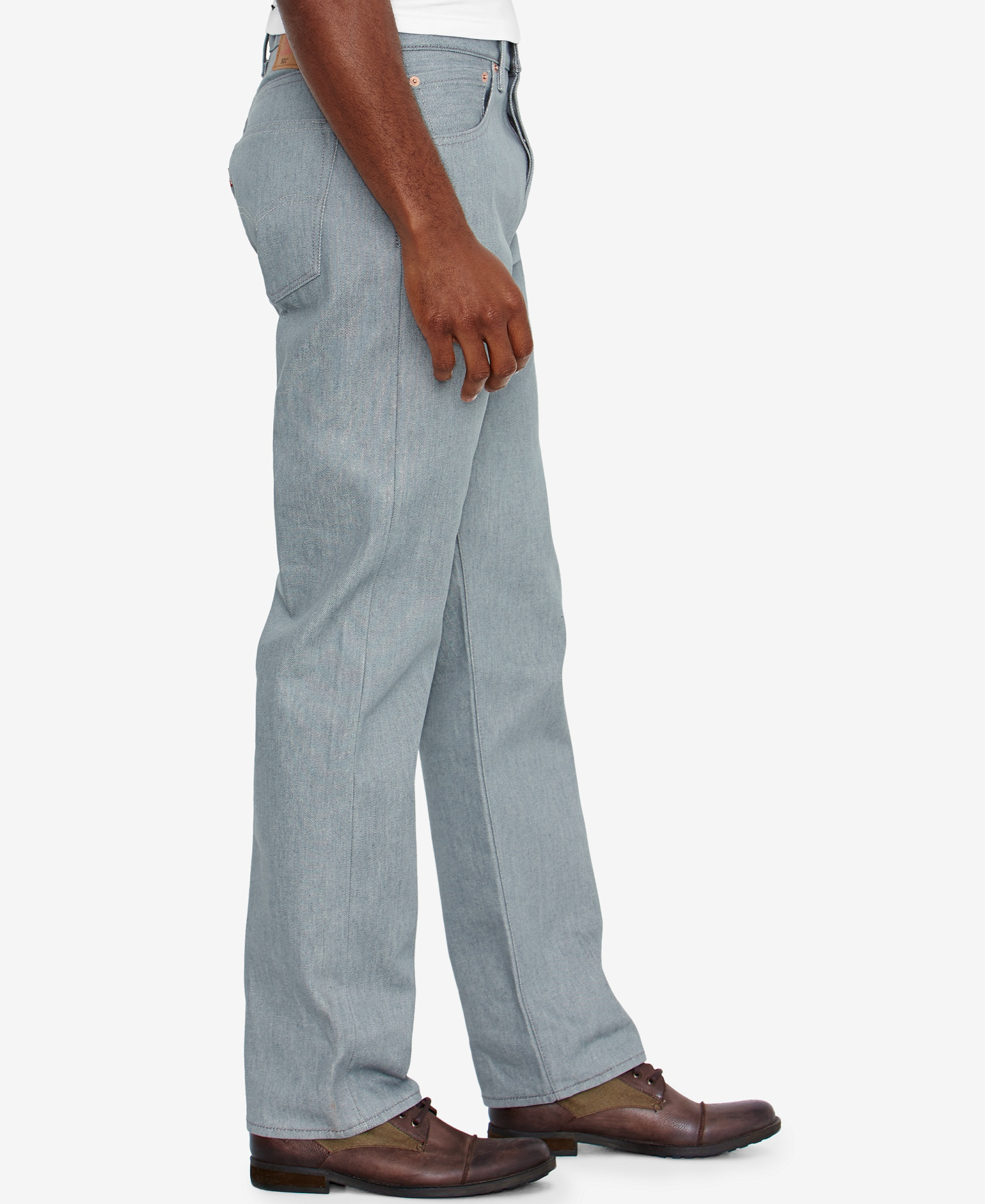 Levi's Men's 501® Original Shrink-to-Fit™ Non-Stretch Jeans - Silver Rigid