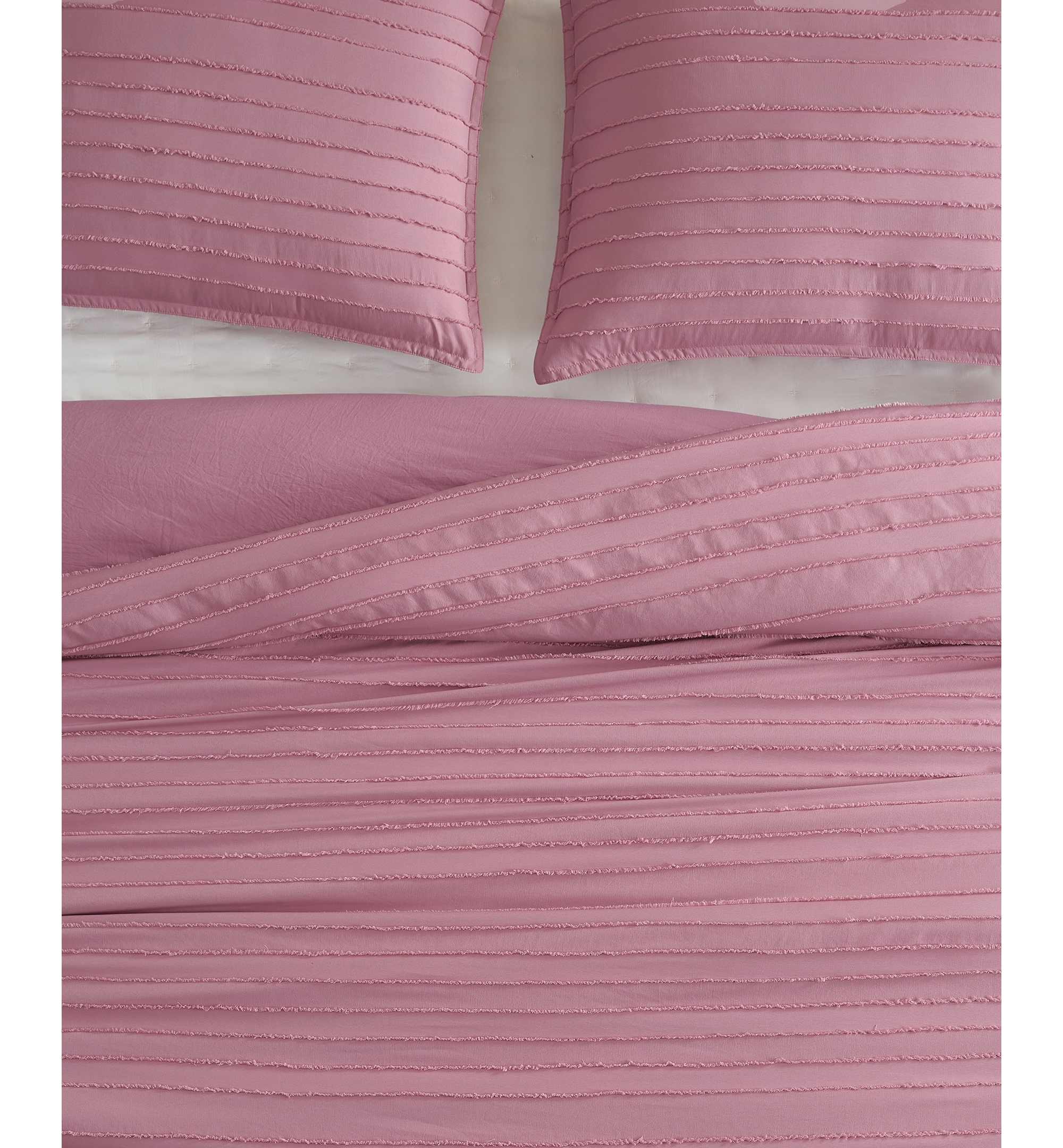 UGG® Devon Textured Comforter Sets - Dusty Orchid