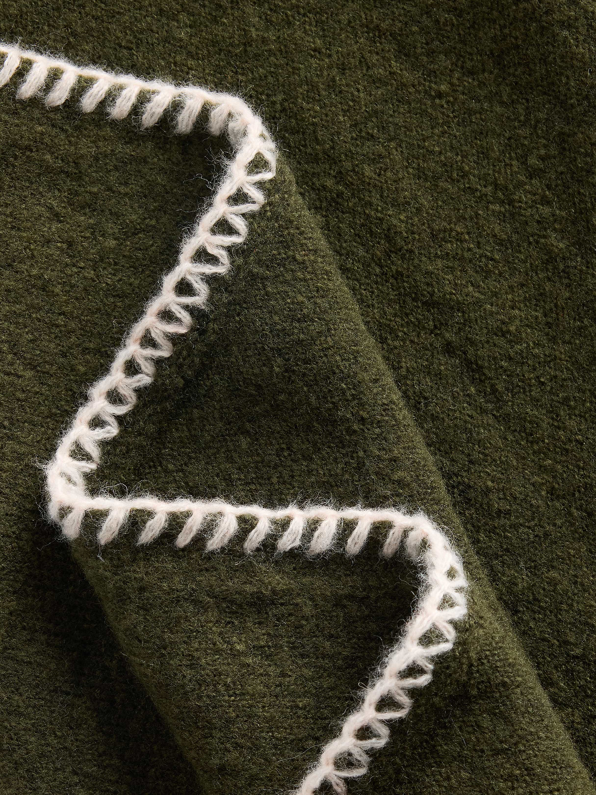 CashSoft Whipstitch Bandana Scarf - Bamboo
