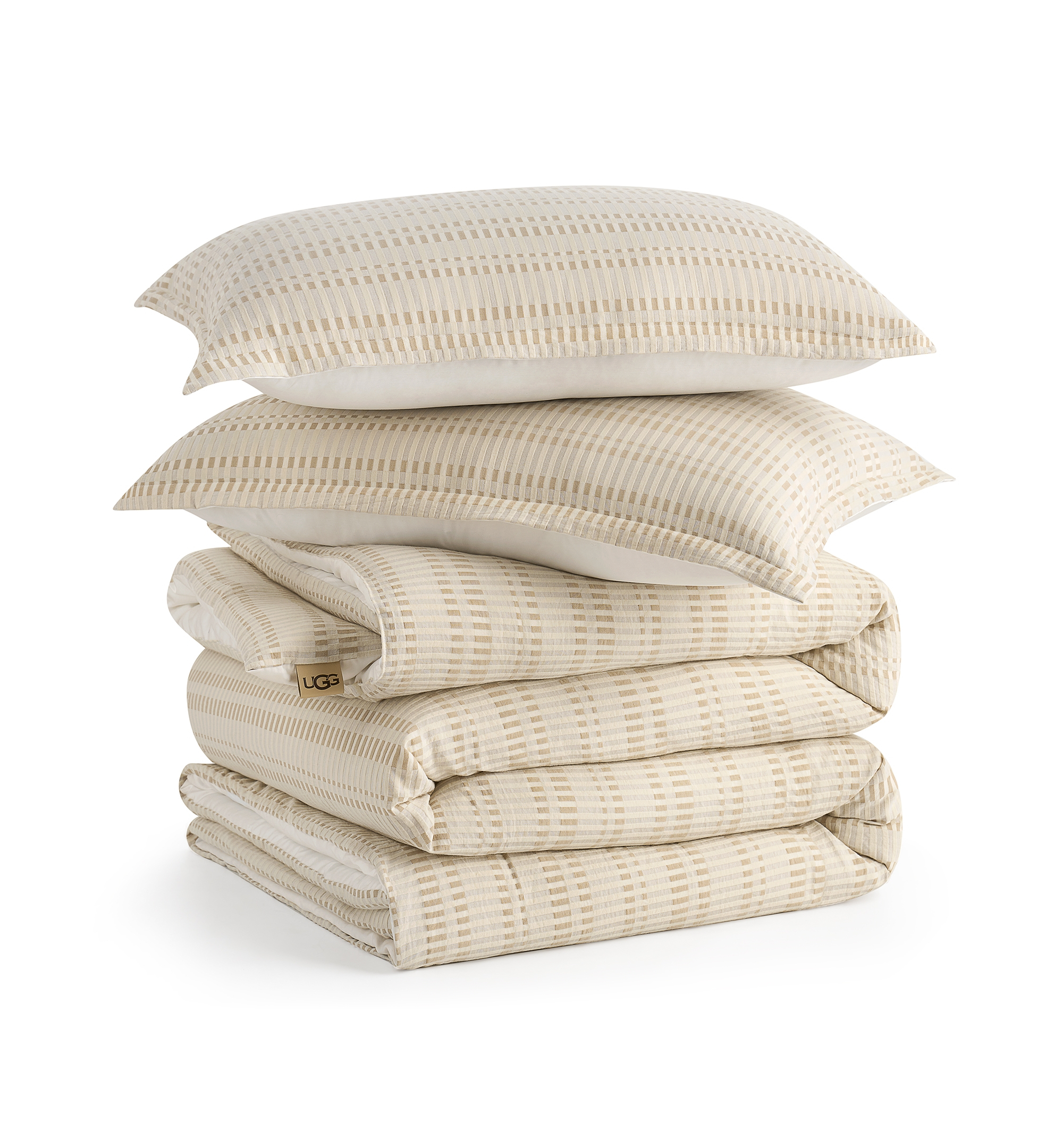 UGG® Eros Cotton 3-Piece Comforter Sets - Cream