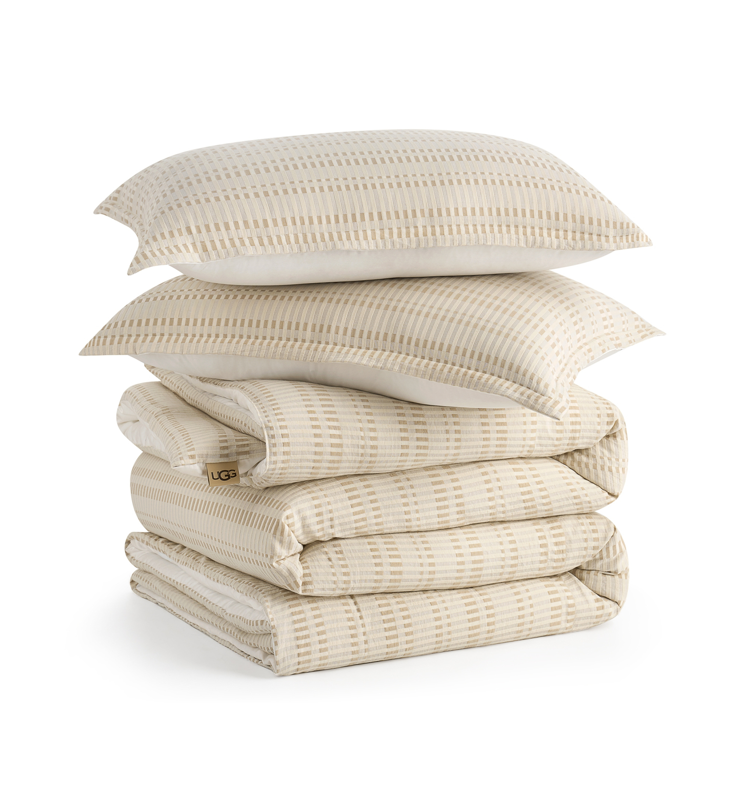 UGG® Eros Cotton 3-Piece Comforter Sets - Cream