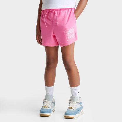 Girls' Big Kids' Jordan Collegiate Shorts - Pink Glow - view 1