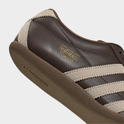 Women's adidas Originals Tokyo Casual Shoes - Part 1 - Brown/Bliss/Gum - Detail shot