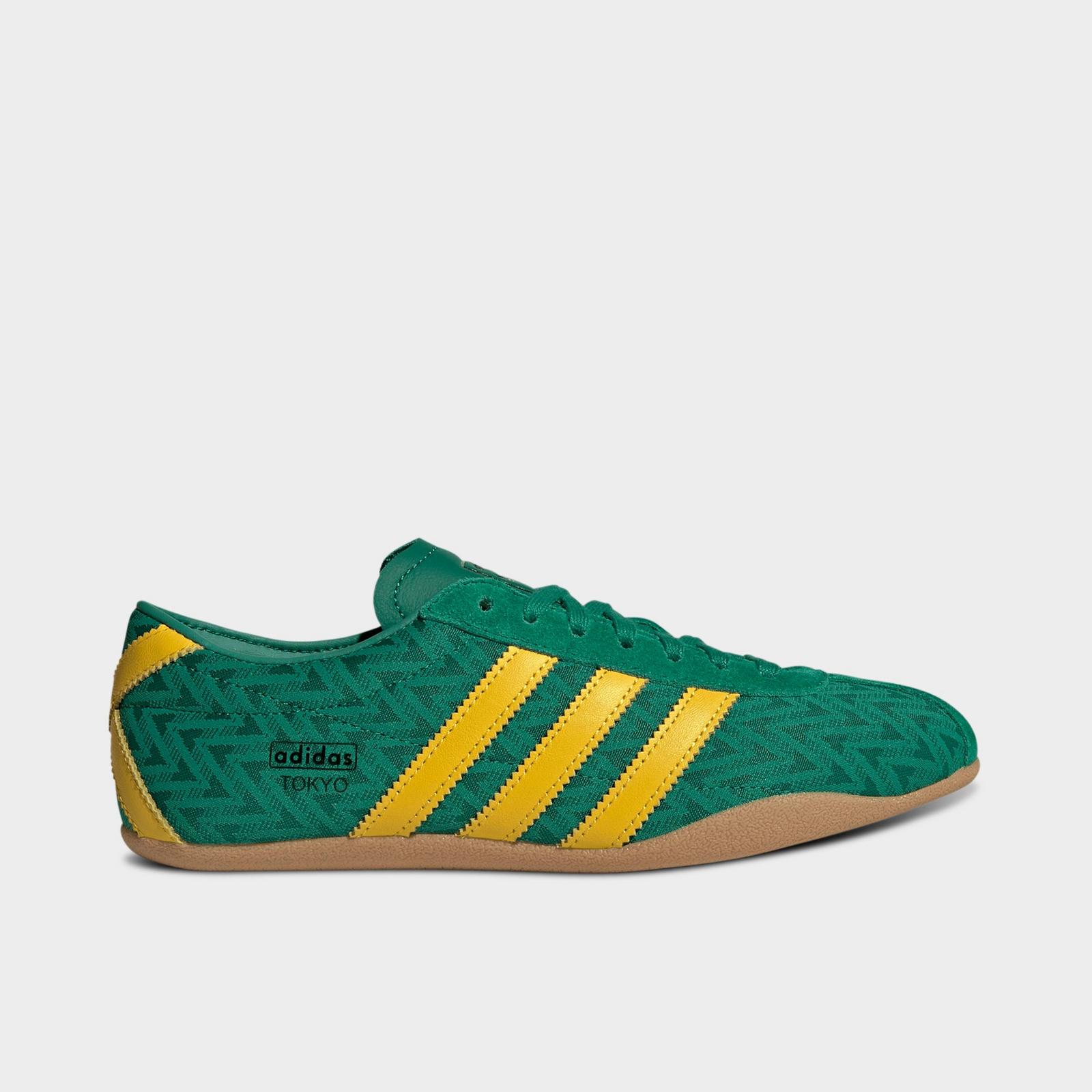 Women's adidas Originals Tokyo Casual Shoes - Bold Green/Eqt Yellow/Core Black - view 1