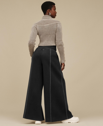 UGG Women's Classic Extra Wide-Leg Pants - Black