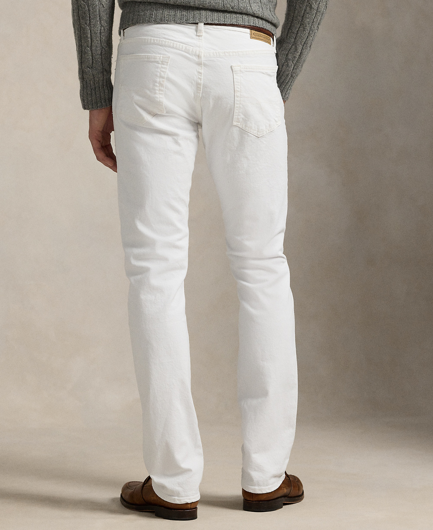 Polo Ralph Lauren Men's Varick Slim Straight Jeans - New Hudson White