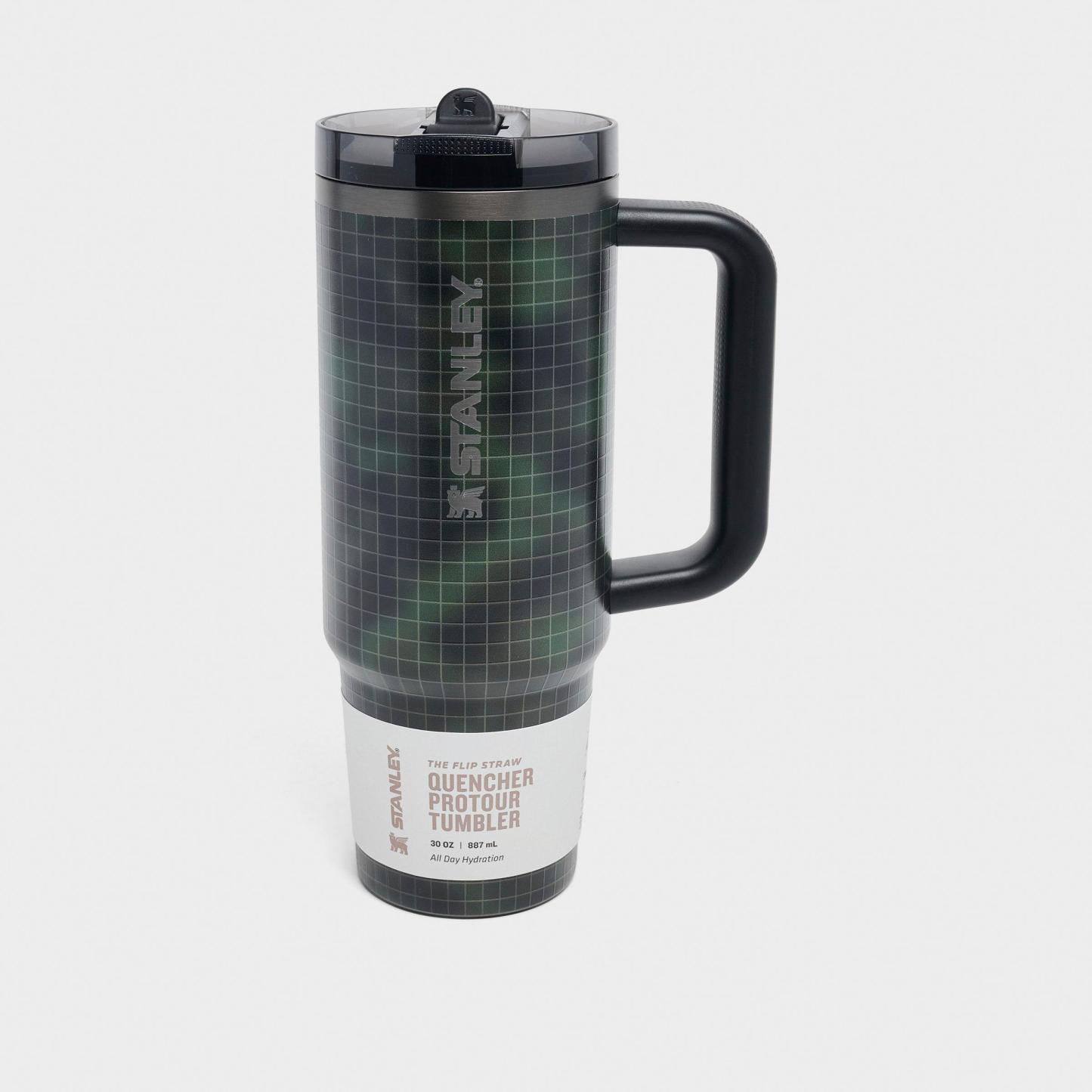 Stanley x Caitlin Clark Quencher ProTour Flip Straw Tumbler (30 oz) - Dried Pine Blur