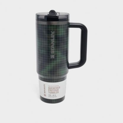 Stanley x Caitlin Clark Quencher ProTour Flip Straw Tumbler (30 oz) - Dried Pine Blur