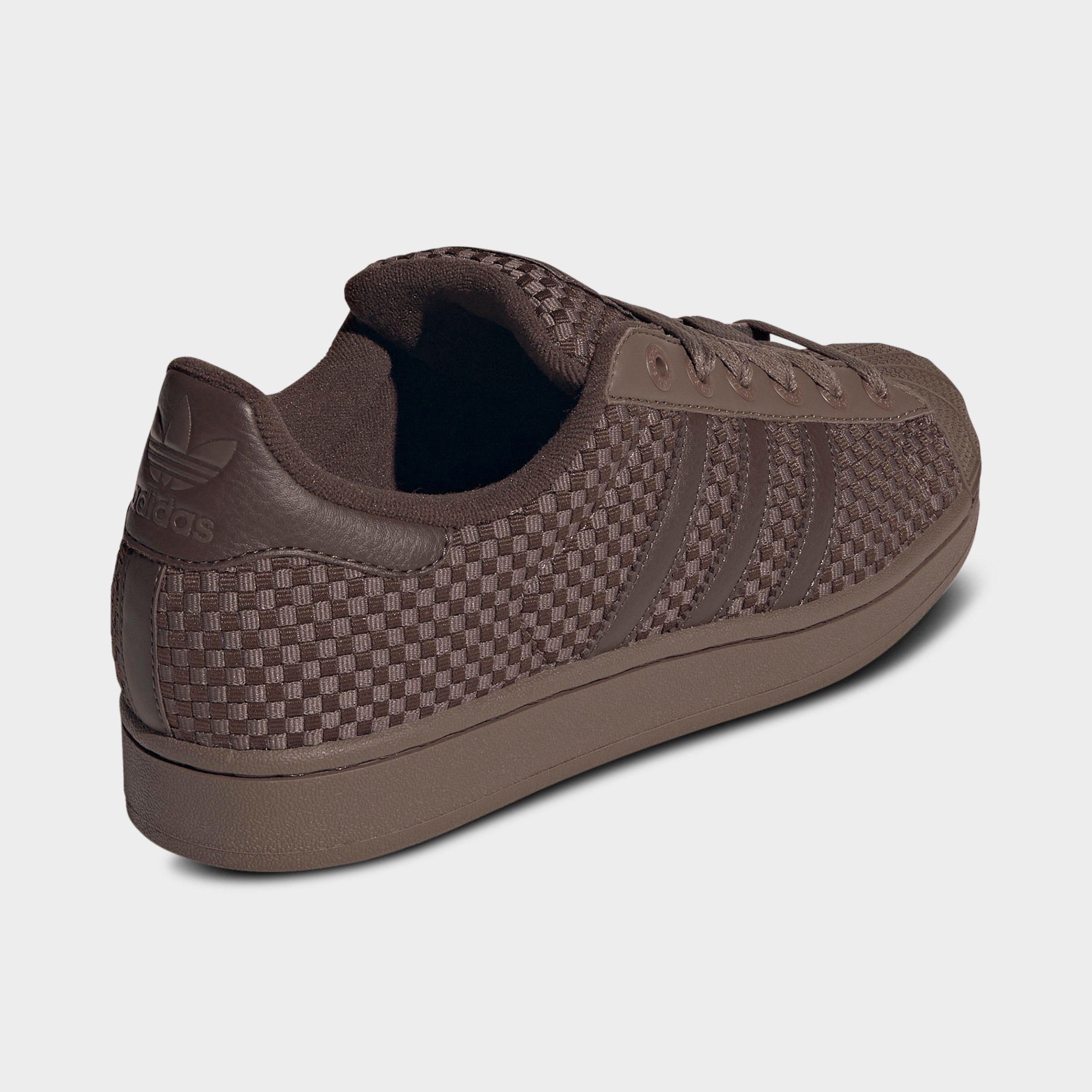 Men's adidas Originals Superstar II Casual Shoes - Part 1 - Earth Strata/Brown - Back view