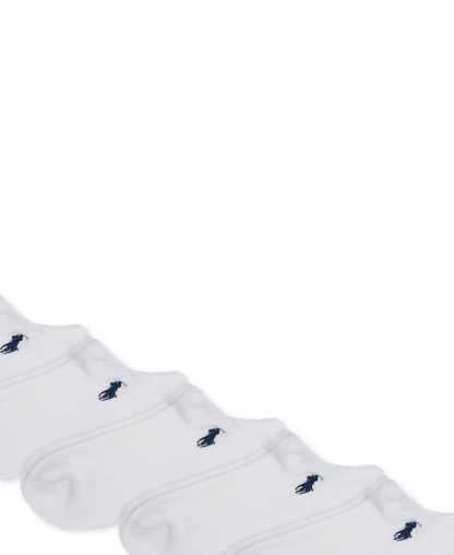 Polo Ralph Lauren Women's 6-Pk. Cushion Low-Cut Socks - White Assortment