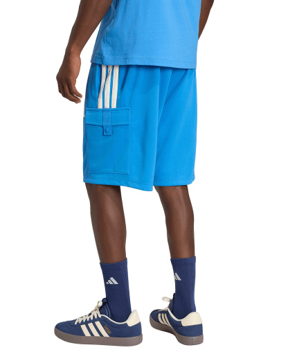 adidas Men's House Tiro Cargo Shorts - Medium Blue