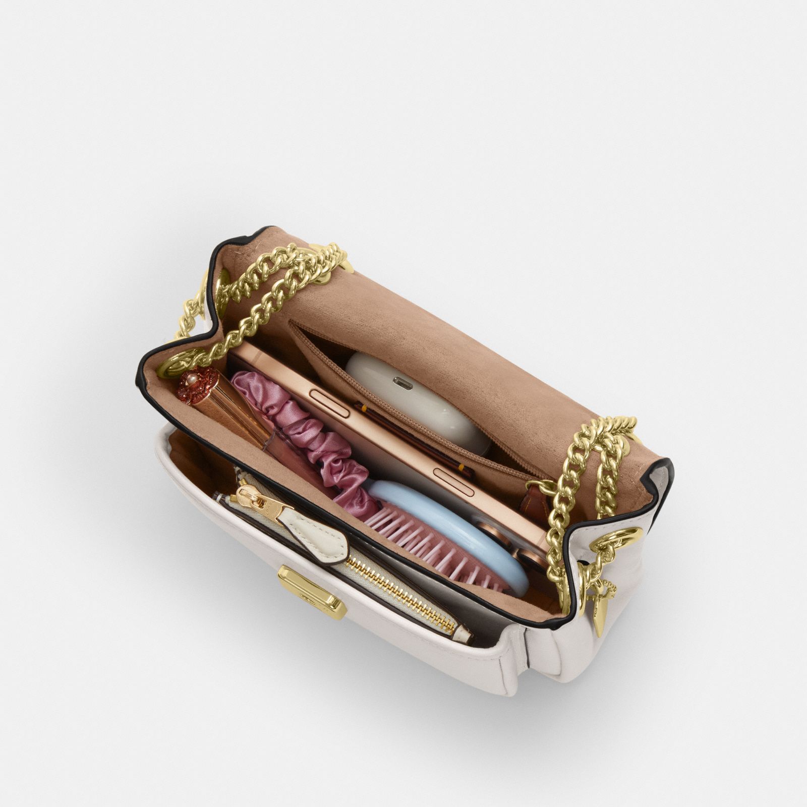 Elodie Crossbody Bag 18 - Gold/Chalk - view 5